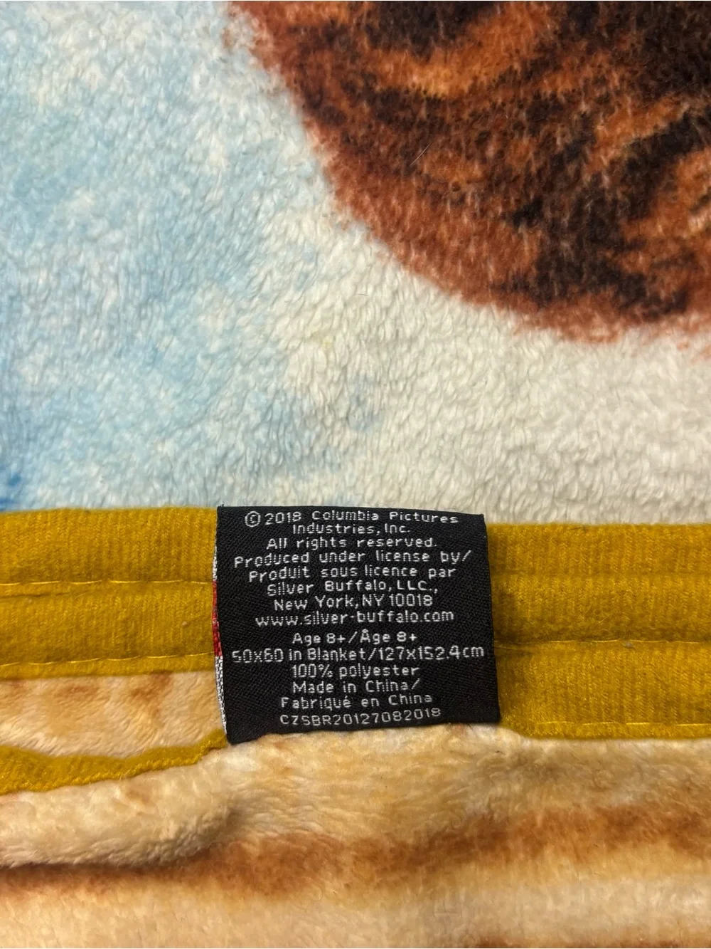 Step Brothers Blanket 50x60 Will Ferrell John C Reilly Silver Buffalo 2018